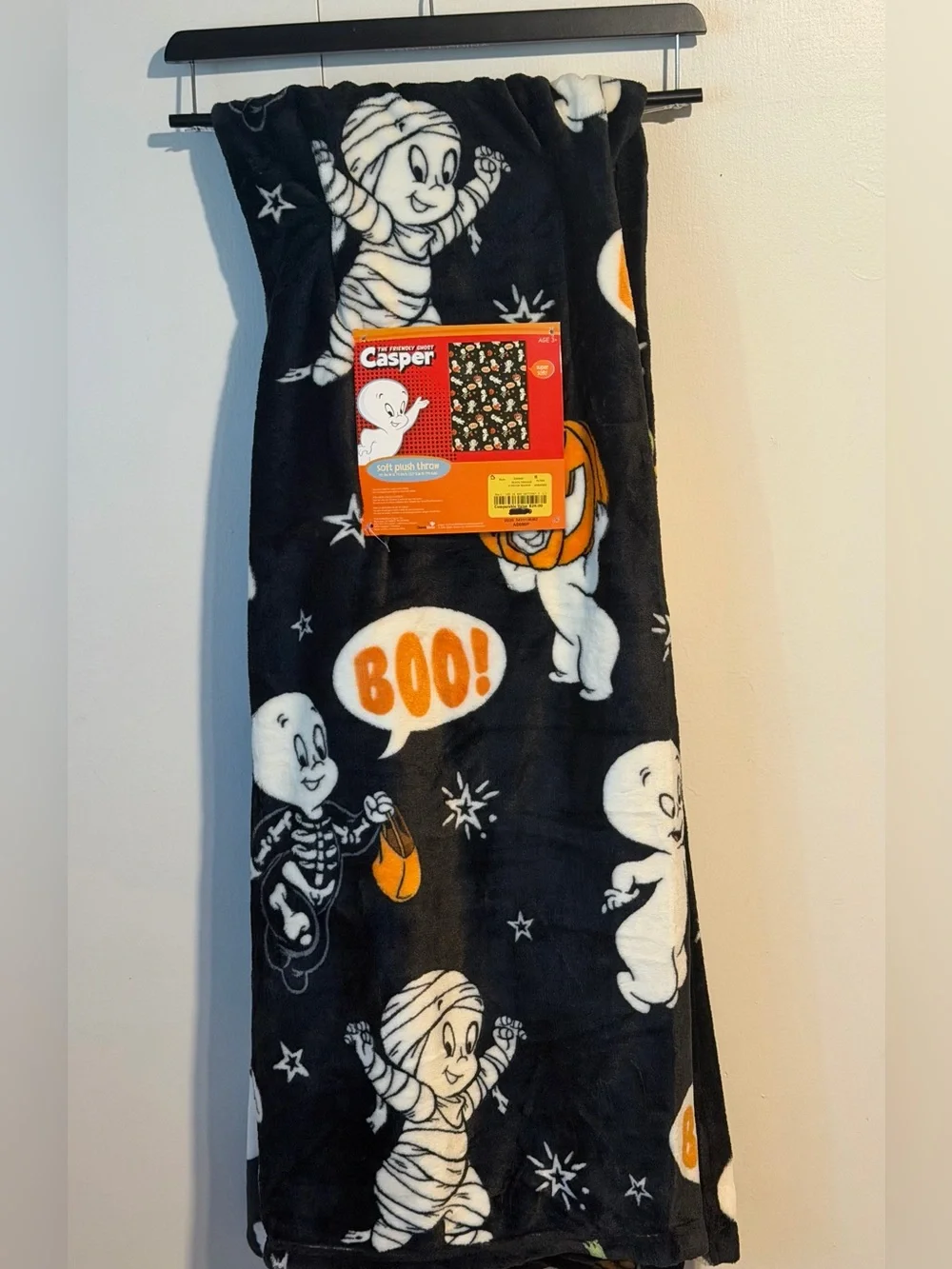 Casper Halloween Blanket